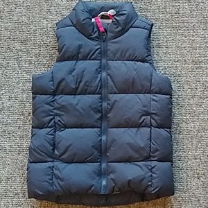 NWOT Old Navy girls fleece lined puffer vest